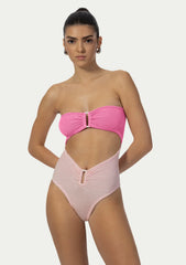 Rene creamy & pink cake swimsuit