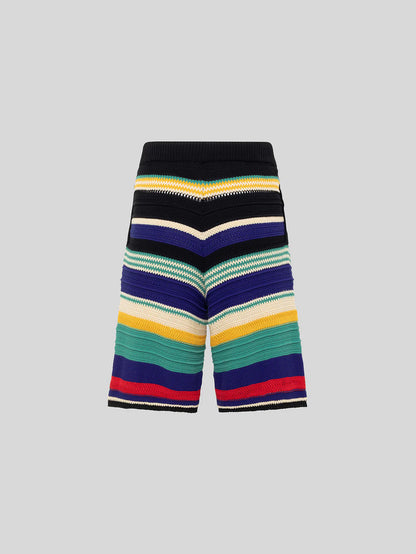 BERMUDA IN MAGLIA MULTICOLOR S6LAMAKS064-110/29_110/29_46