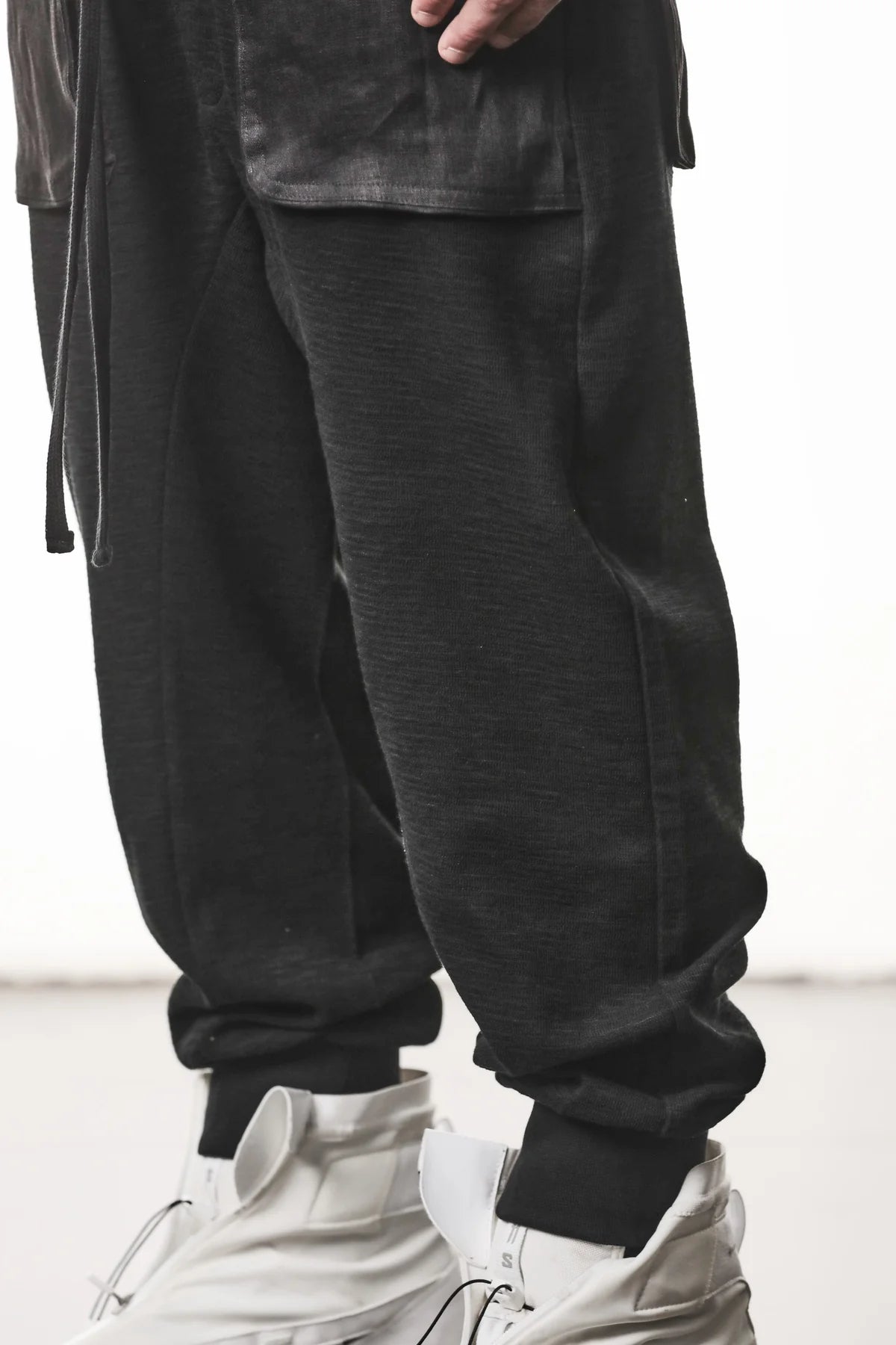 PANTS M ST 523 BLACK