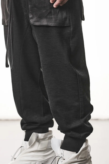 PANTS M ST 523 BLACK