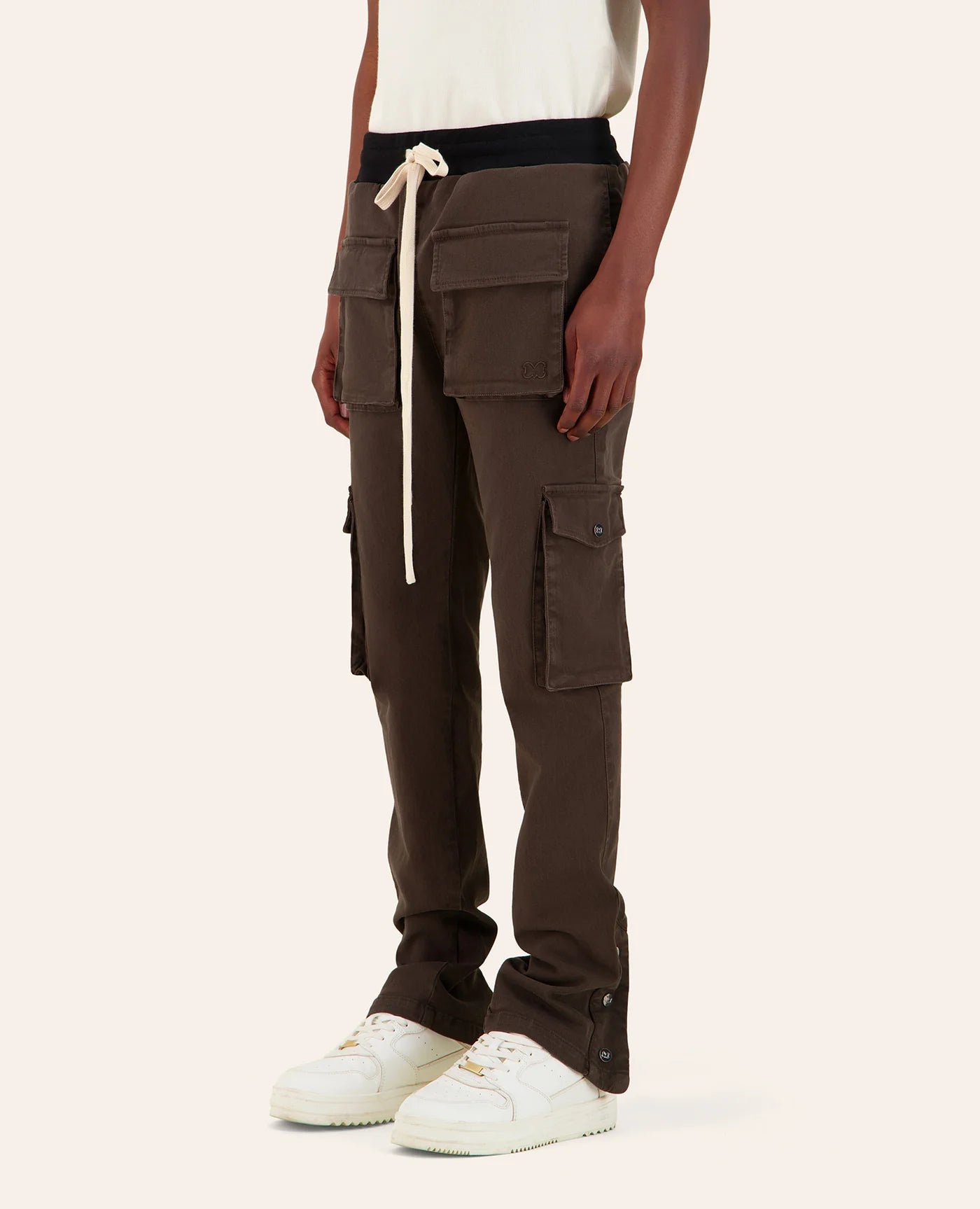 Cargo front pocket- brown