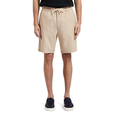 Fave- Cotton/Linen Twill Bermuda