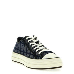 Canvas and leather sneakers Iconographe