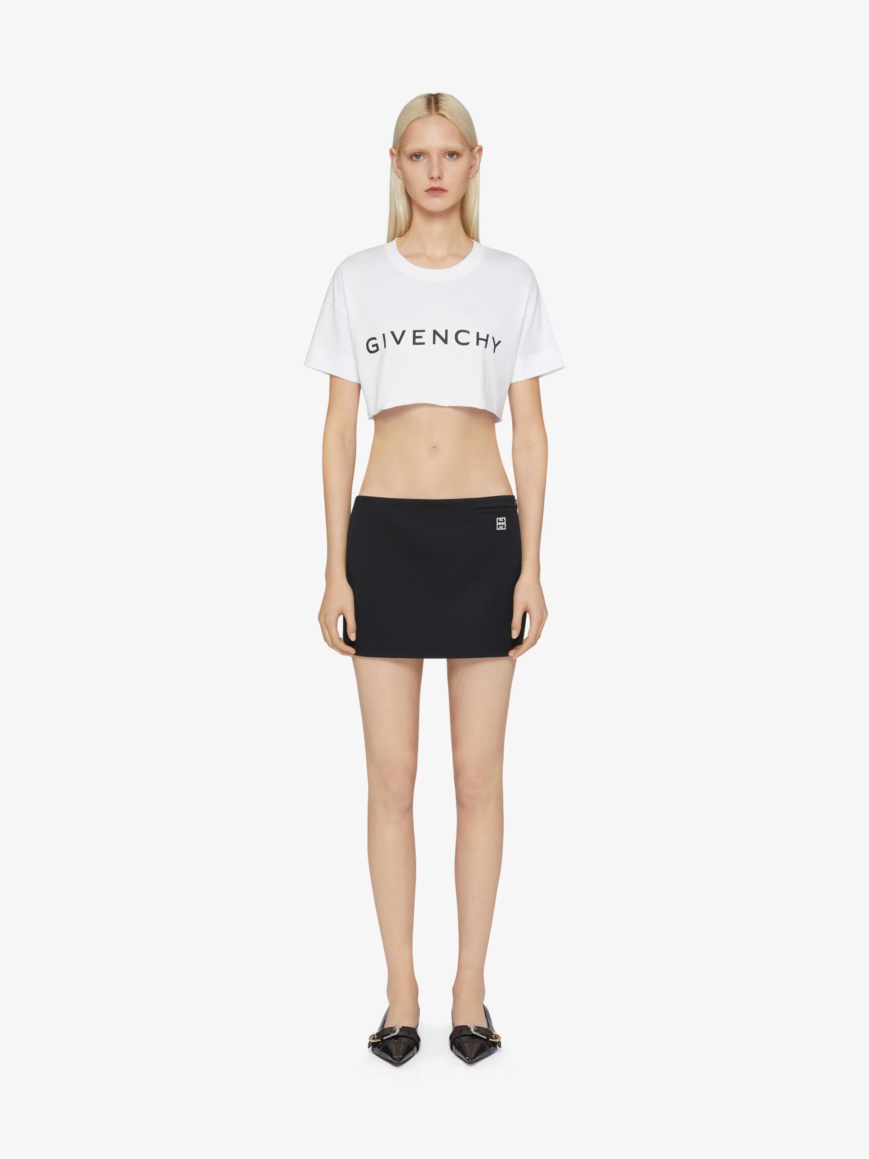 Cropped Logo t-shirt