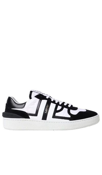 Nylon clay low top sneakers