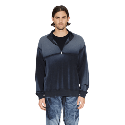 The Cooper Half Zip Black Cast