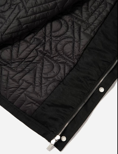 Heavy Nylon Smart Jacket - Jet Black