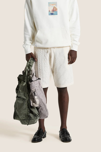 Jogger short braided