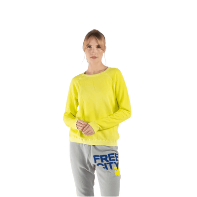 Free City Lucky Rabbits Sweatshirt - Yellow Rabbit