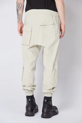 3d back pocket trousers - sand