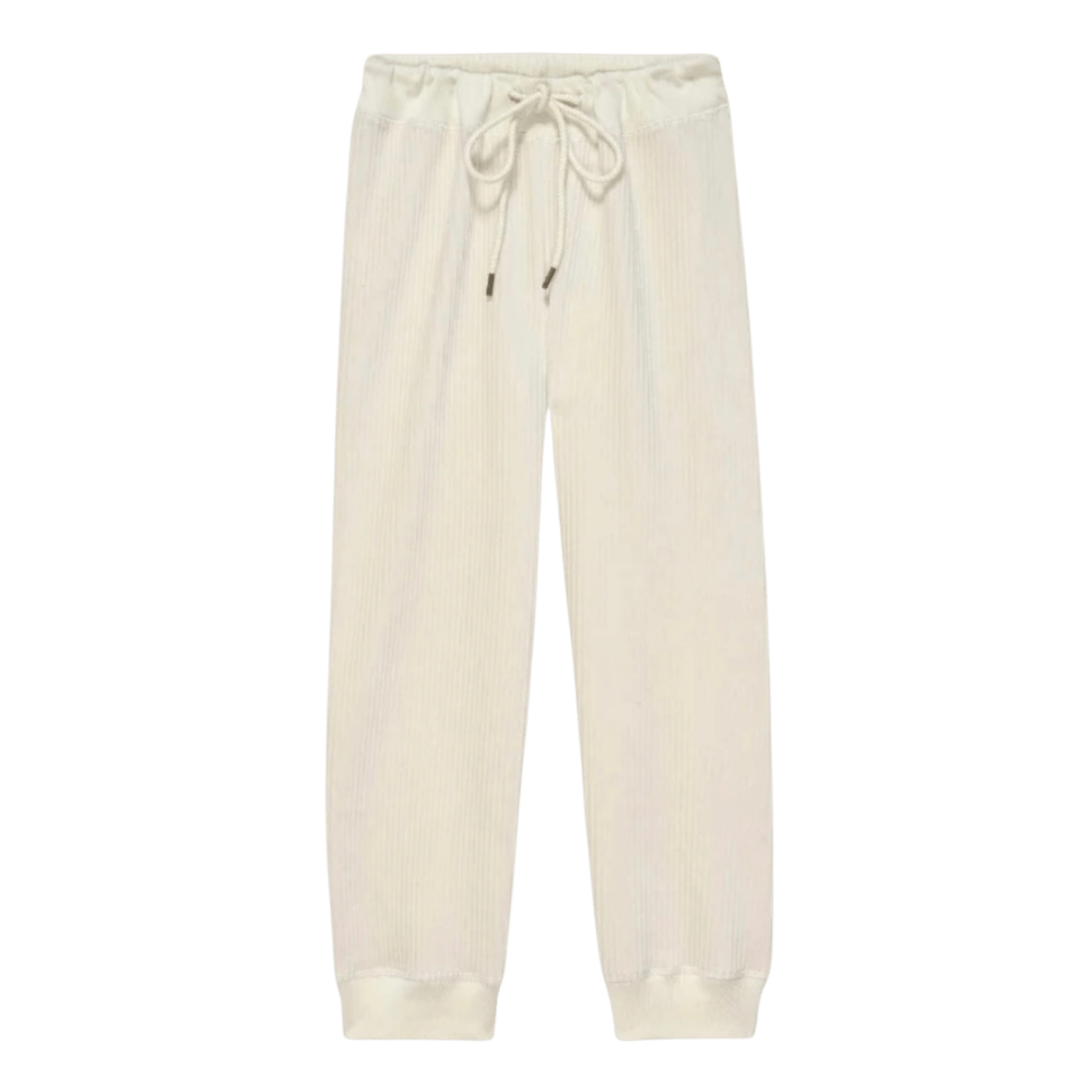 THE CORDUROY LANTERN PANT - WASHED WHITE