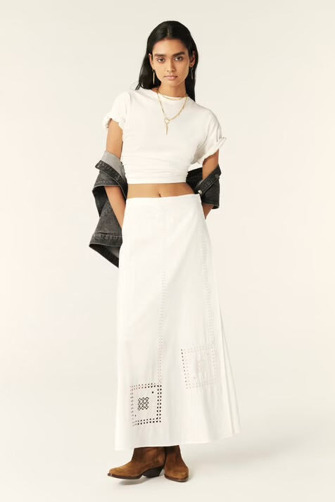 Lermaid white skirt