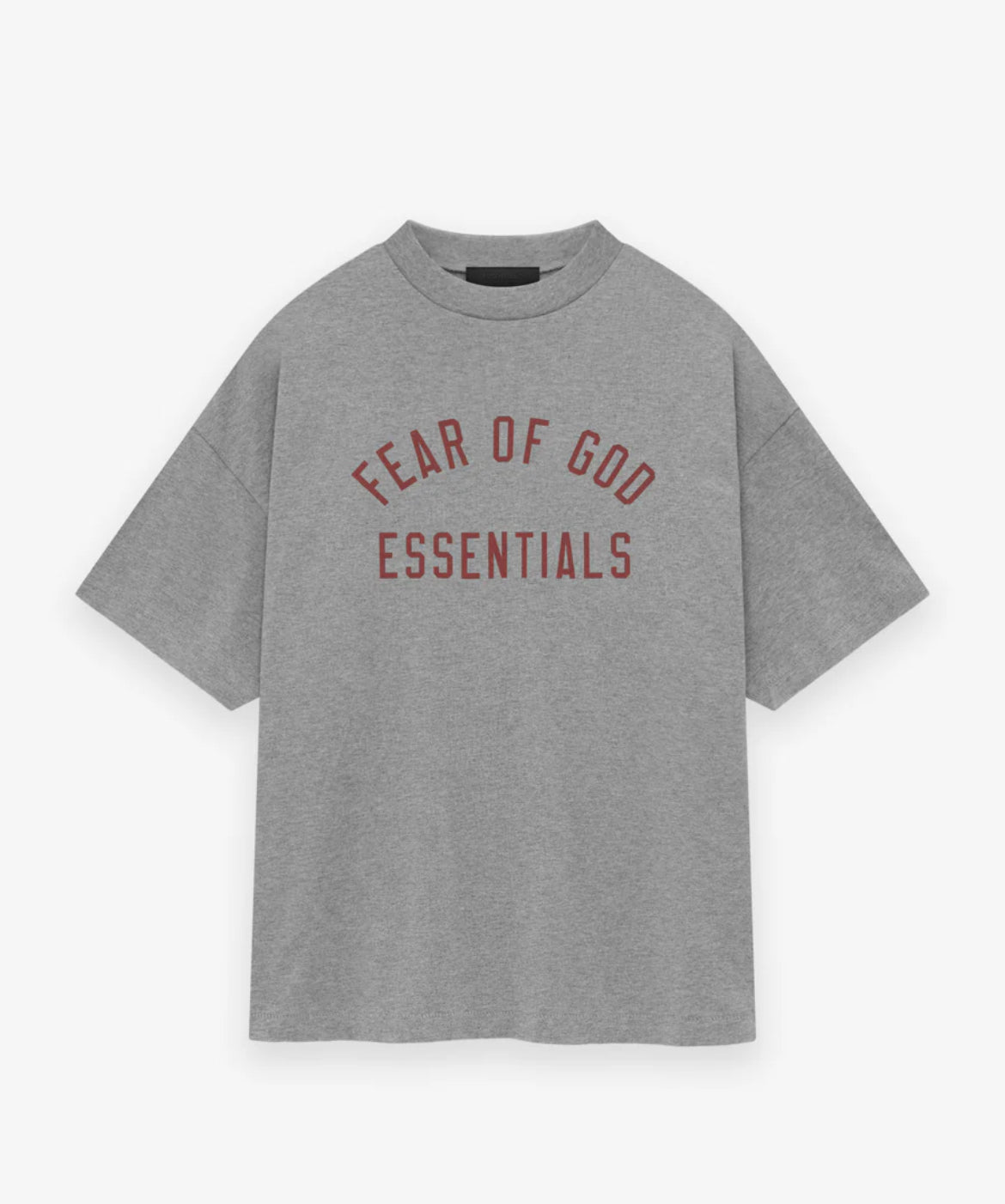 Jersey CREWNECK tee - dark heather