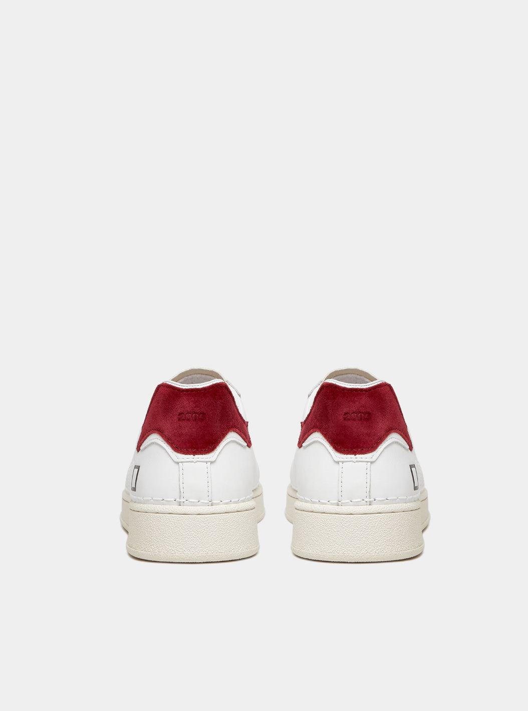 Base calf white-Bordeaux