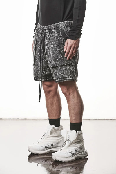 SHORTS M P 37 BLACK MARBLE