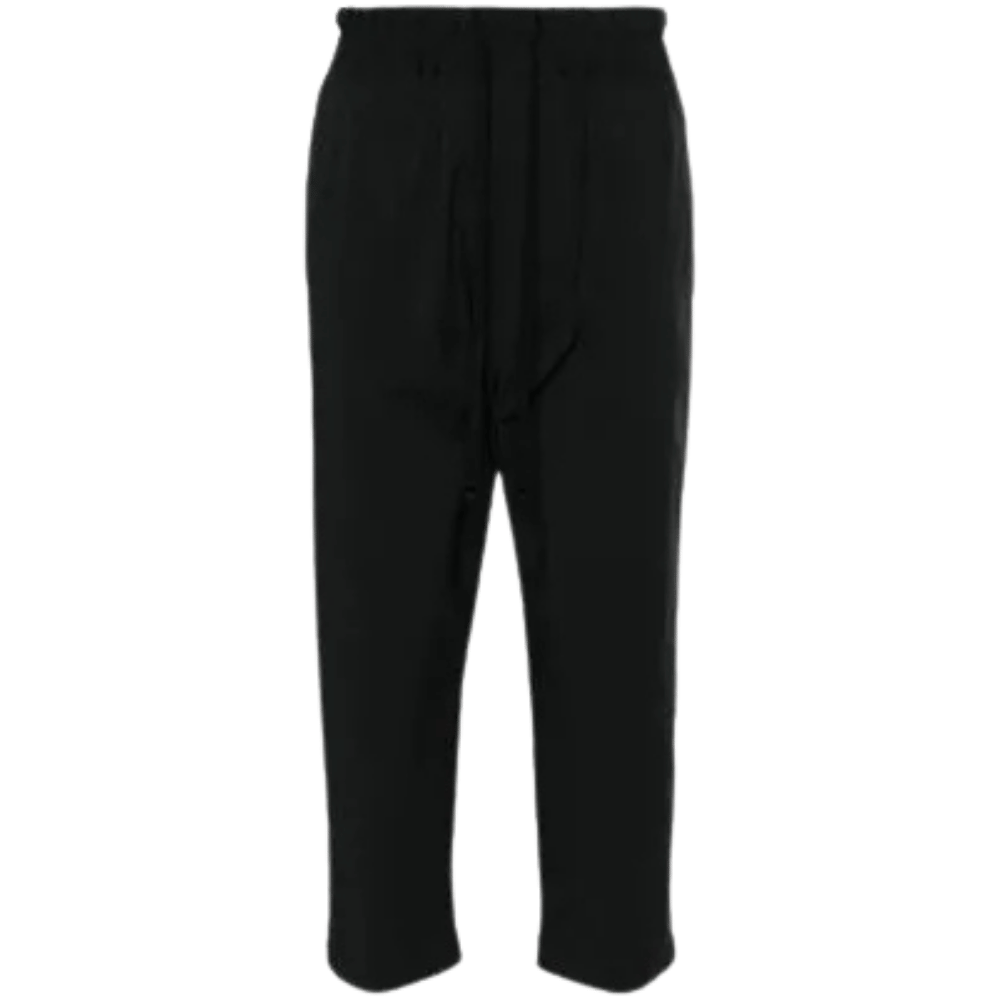 Loose leg cropped trousers