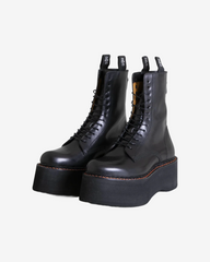 Double stack boot - black