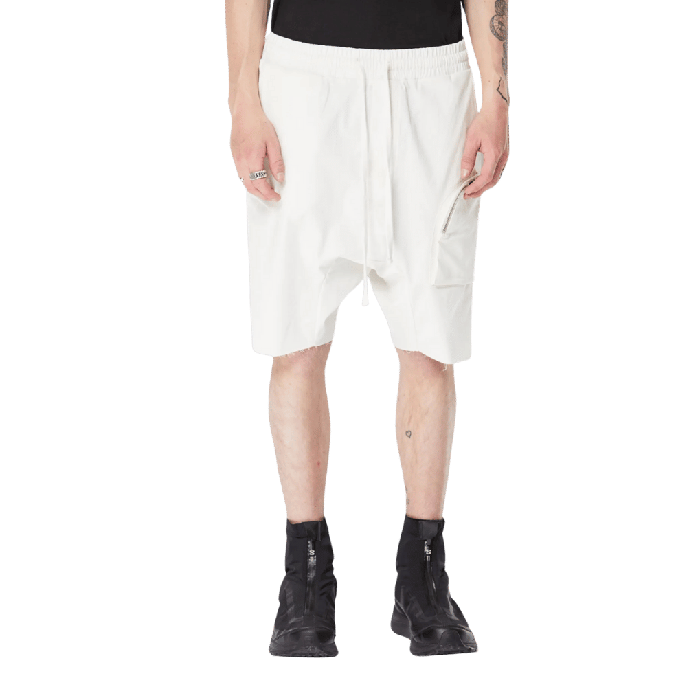 One pocket short - cream