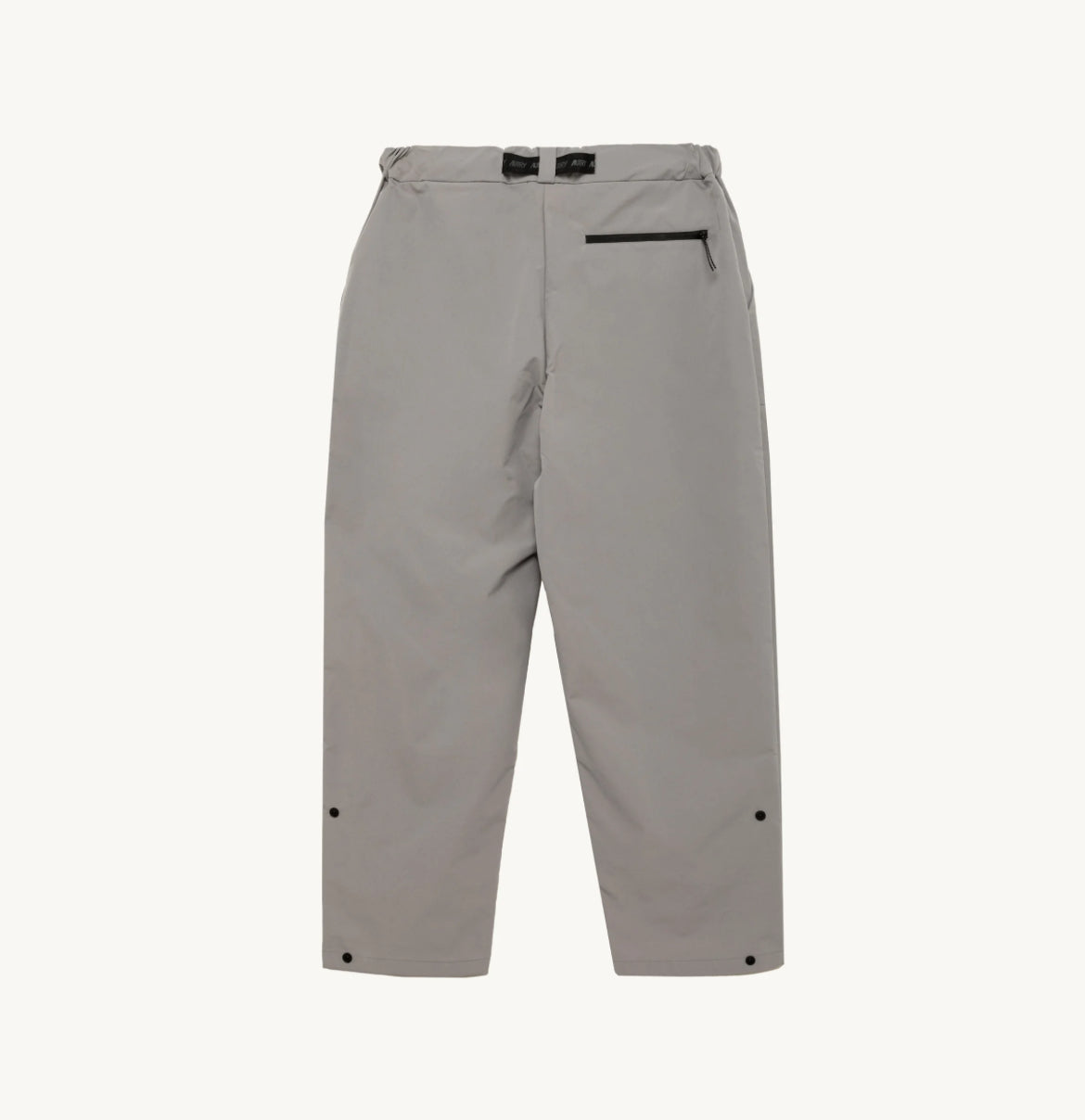 UNISEX HIKING PANTS IN GRAY TECH FABRIC