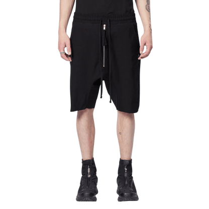 Zipper shorts - black