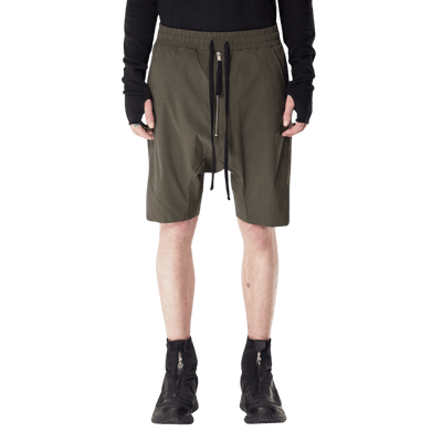 Zipper Shorts - Green