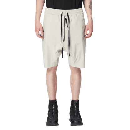 Zipper shorts - sand