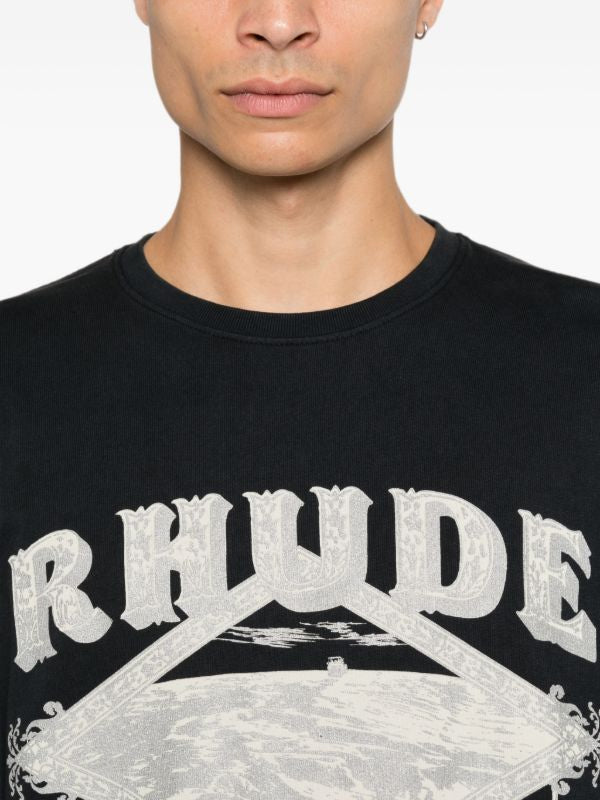 RHUDE
Dakar Convoy logo-print T-shirt