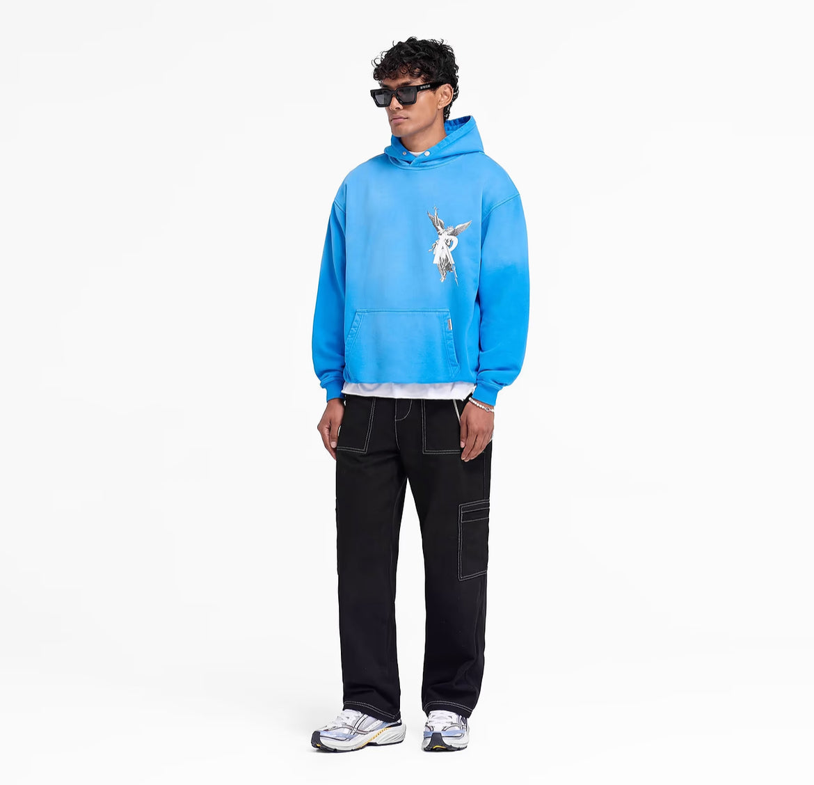 Archangel hoodie - electric blue