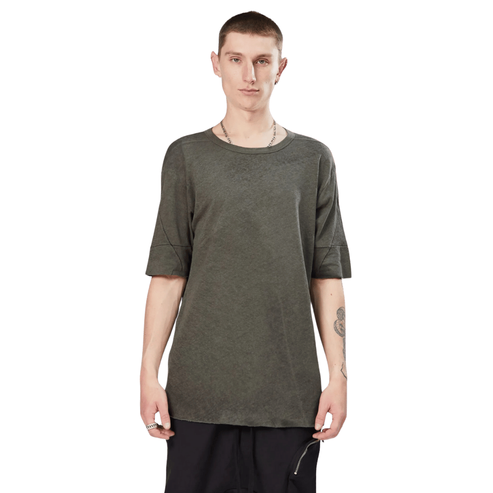 Cotton tee details - green