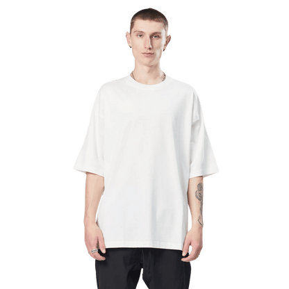 Oversized clasic tee - cream