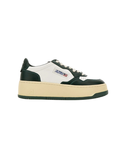 Medalist platform forest sneakers