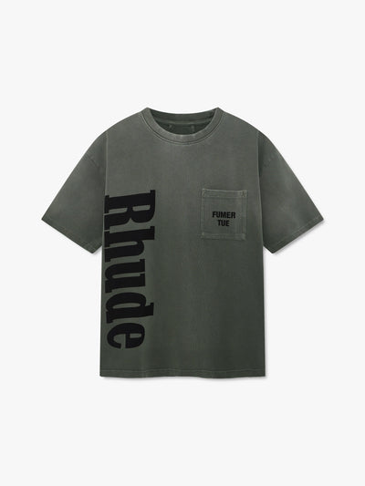 RHUDE LOGO POCKET TEE