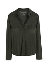 Long Sleeves Shirt in Lyocel - New wool