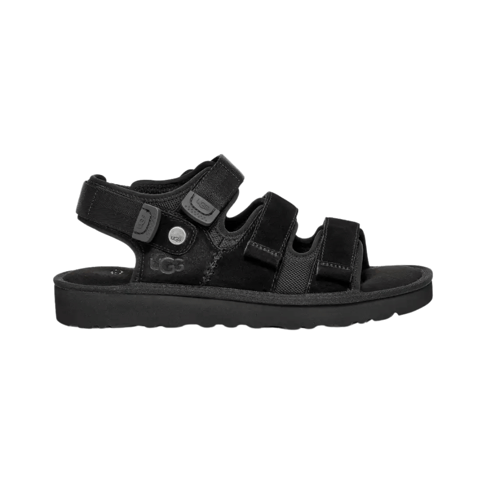 Goldencoast Multistrap Man Sandals - Black