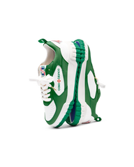 MENS THE COURT GREEN & WHITE SNEAKER