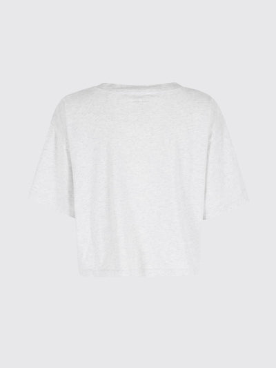 Crop Cotton T-shirts with Logo Anine Bing