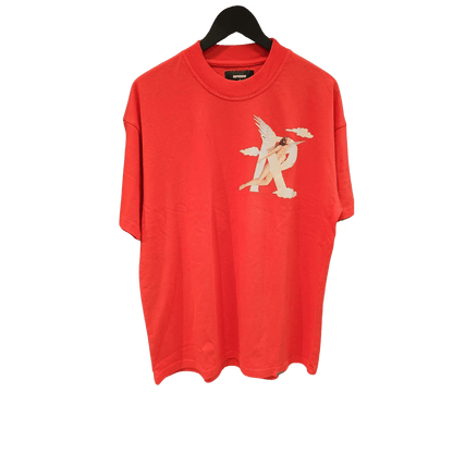 Storms in heaven red tee