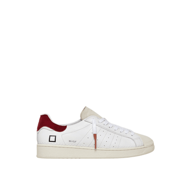 Base Calf White-Bordeaux