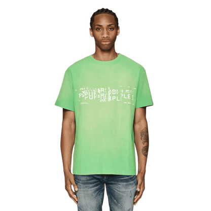 Glitch green t-shirt