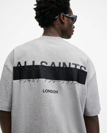 Redact Oversized Embroidered Logo T-Shirt