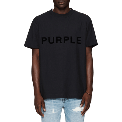 Black Textured T-Shirt
