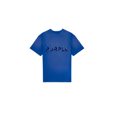 Blue Textured T-Shirt