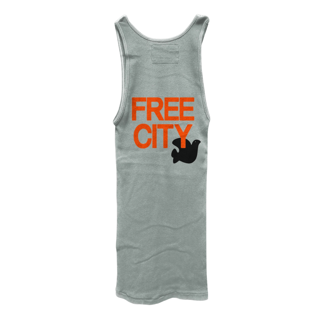 Super vintage tank - silver feet