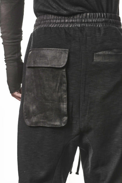 PANTS M ST 523 BLACK