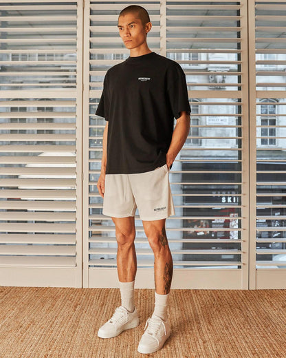 REPRESENT mesh owners club shorts - flat white