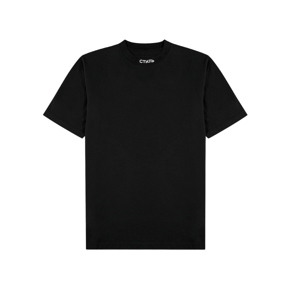 NF CTN MB SS TEE Black White