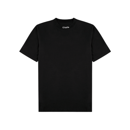 NF CTN MB SS TEE Black White