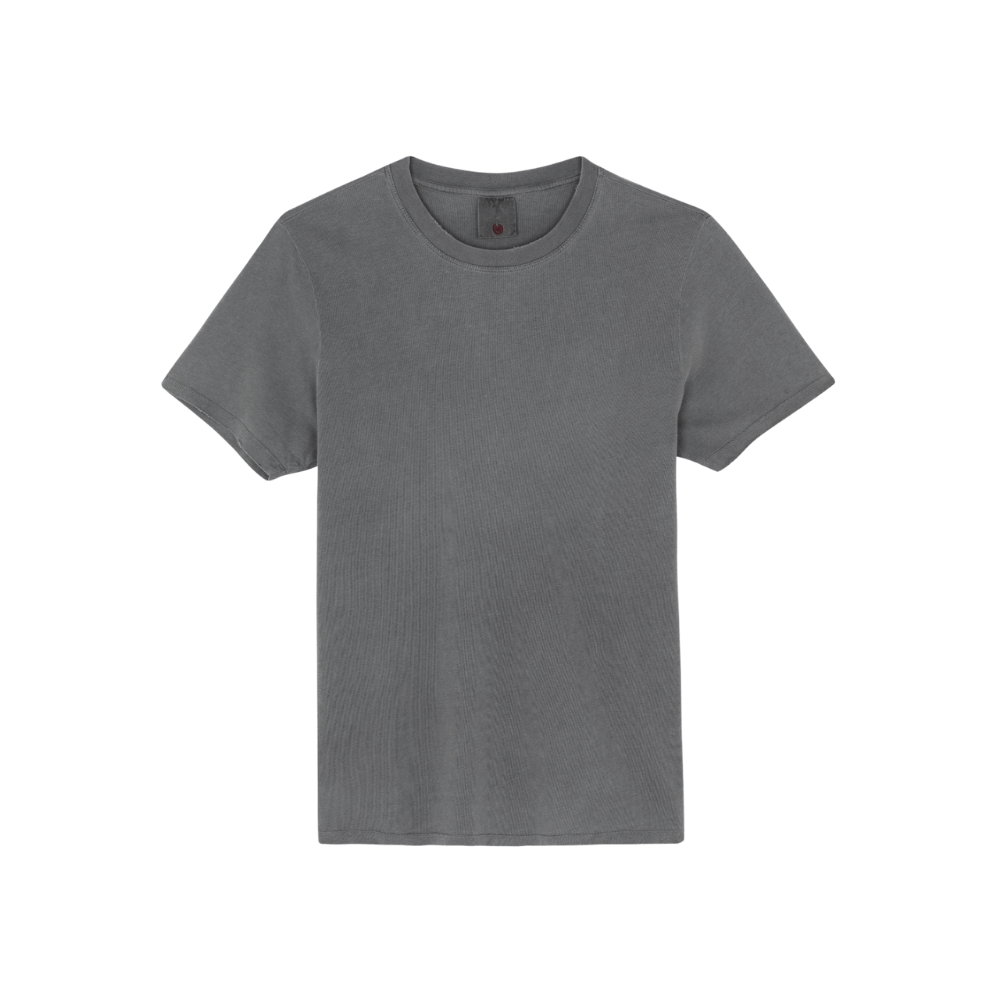 Made cotton tee washed grey