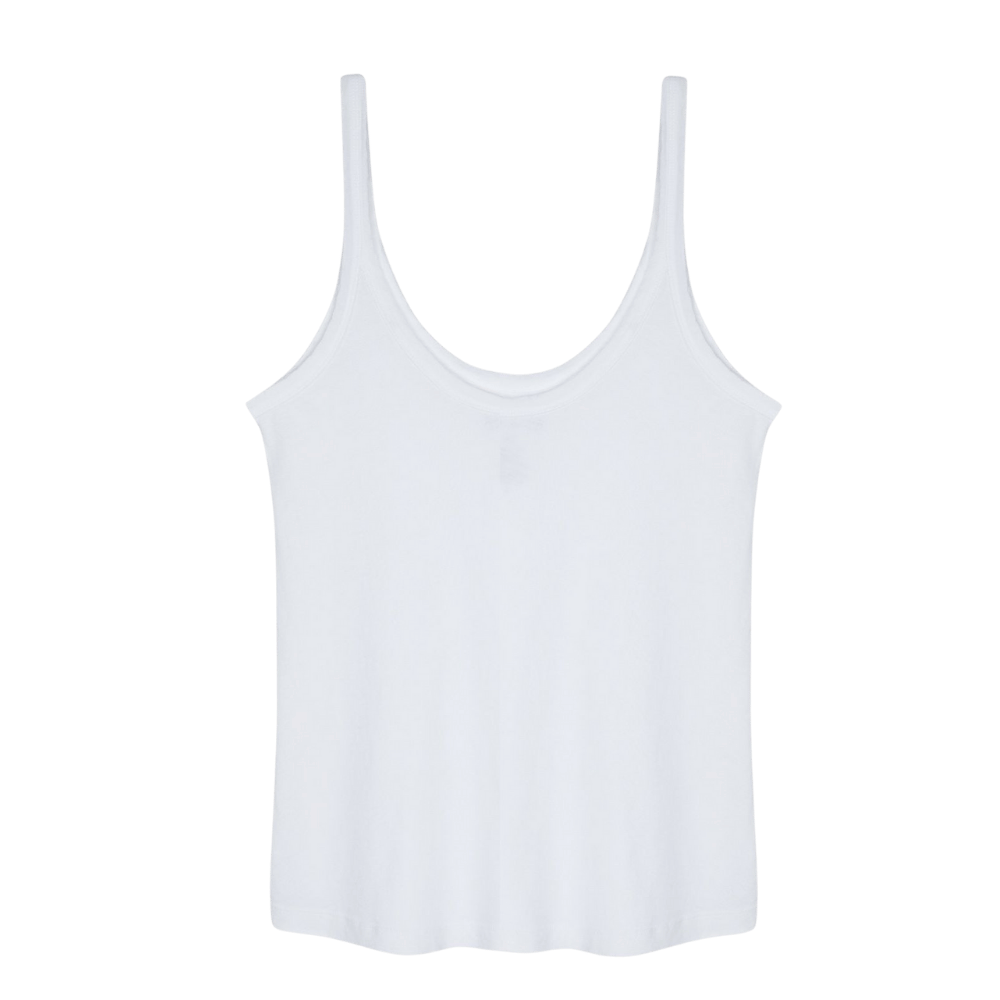 Woman regular tank - White