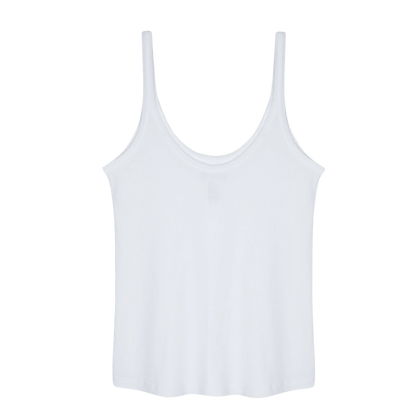 Woman regular tank - White